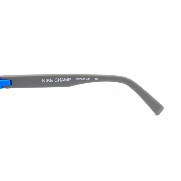 Nike Champ EV 0815 405 Blue Gray Square Sunglasses Frames Kids Youth Designer - Picture 9 of 12
